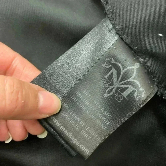 Wool cashmere Mackage coat - Picture 5 of 8